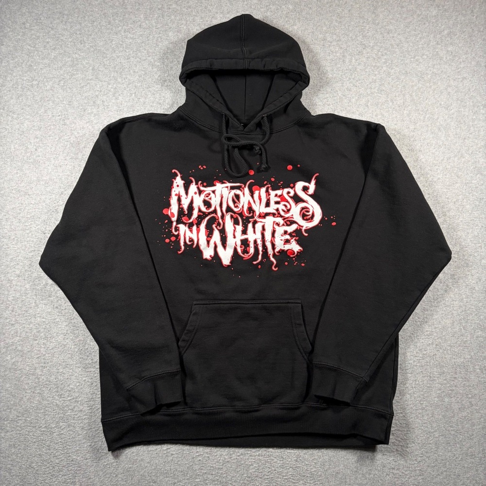 Motionless In White Hoodie Mens XL Black Band Pullover You're Mine Graphic